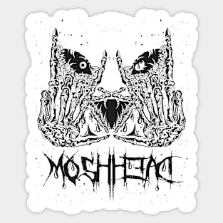 Moshhead Sticker